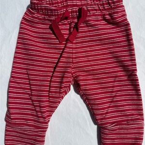 Baby Gap Red Striped Pants